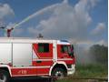 Unser 40/1 - Im Einsatz mit Wasserwerfer